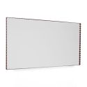HAY Arcs Mirror Rectangle Large - Burgundy