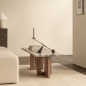Audo Copenhagen Androgyne Lounge Table - Wooden Base