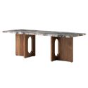 Audo Copenhagen Androgyne Lounge Table - Wooden Base