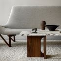 Audo Copenhagen Androgyne Lounge Table - Wooden Base