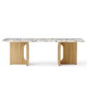 Audo Copenhagen Androgyne Lounge Table - Wooden Base