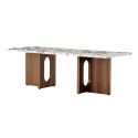 Audo Copenhagen Androgyne Lounge Table - Wooden Base