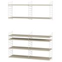 String Shelving Living Room Bundle L N