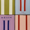 MAEGEN Atina Glass Tumbler - Pink & Red