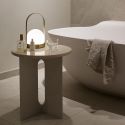 Audo Copenhagen Androgyne Side Table - Crystal Rose / Ivory