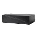 Audo Marble Plinth Low - Black Marquina 