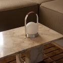 Audo Copenhagen Carrie Portable Table Lamp with Leather Handle