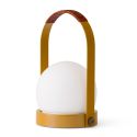 Audo Copenhagen Carrie Portable Table Lamp with Leather Handle