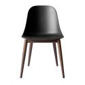 Audo Copenhagen Harbour Dining Side Chair - Black & Dark Stained Ex Display
