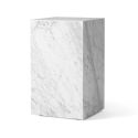 Audo Copenhagen Marble Tall Plinth - White Carrara