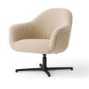 Audo Copenhagen Harbour Lounge Chair Swivel Base