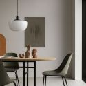 Audo Copenhagen Bank Pendant Light - Opal Shade