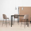 Gubi Beetle Bar/ Counter Chair - Fully Upholstered