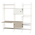 String Shelving Living Room Bundle L P