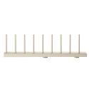 String Plate Rack 30cm, Beige - 2 Pack