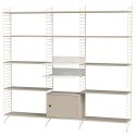 String Shelving Living Room Bundle L Q