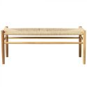 FDB Møbler J83B Bench - Oak / Natural