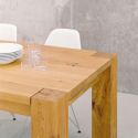 E15 Bigfoot Dining Table, Oiled Oak -  Ex Display
