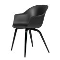 Gubi Bat Dining Chair - Wooden Leg Base