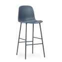 Normann Copenhagen Form Bar Chair - Steel Base