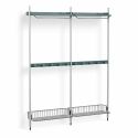 HAY Pier Shelving System 1042 - 2 Column