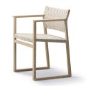 Fredericia BM62 Linen Webbing Armchair