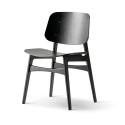 Fredericia Søborg Dining Chair - Wooden Legs