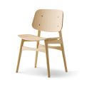 Fredericia Søborg Dining Chair - Wooden Legs