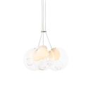 Bocci 28.3 Cluster Pendant - Clear & White