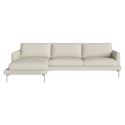 Bolia Veneda 3.5 Seater Sofa w. Chaise Left - Plaza Bouclé, Beige