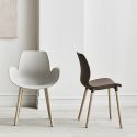 Bolia Seed Armchair - Wooden Legs
