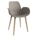 Bolia Seed Armchair - Wooden Legs