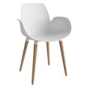 Bolia Seed Armchair - Wooden Legs