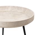 Mater Bowl Table Waste Edition - Wood Grey