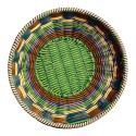 MAEGEN Woven Fruit Bowl - Brown & Green