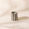 Cabana Black Candle - Lava Stone