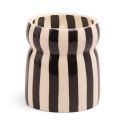 Cabana Black Candle - Lava Stone