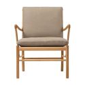 Carl Hansen OW149 Colonial Chair - Oiled Oak & Terra Leather Marble
