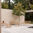 Carl Hansen AH603 Outdoor Deck Chair
