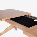 Case Furniture Cross Extending Dining Table