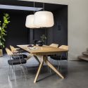 Case Furniture Cross Extending Dining Table