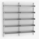 Case Furniture Slot Shelving Unit - Double