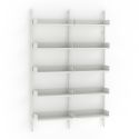 Case Furniture Slot Shelving Unit - Double