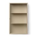 Ferm Living Haze Wall Cabinet - Reeded Glass