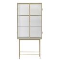 Ferm Living Haze Vitrine Glass Cabinet - Reeded Glass