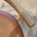Carl Hansen CH20 Elbow Chair – Oiled Oak, Thor 307 (Cognac) Leather