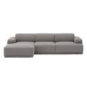 Muuto Connect Soft Sofa - 3 Seater With Chaise 