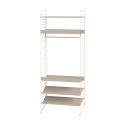 String Shelving Bedroom Bundle D
