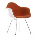 Vitra Eames DAX Plastic Upholstered Armchair