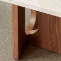 Audo Copenhagen Androgyne Lounge Table - Wooden Base